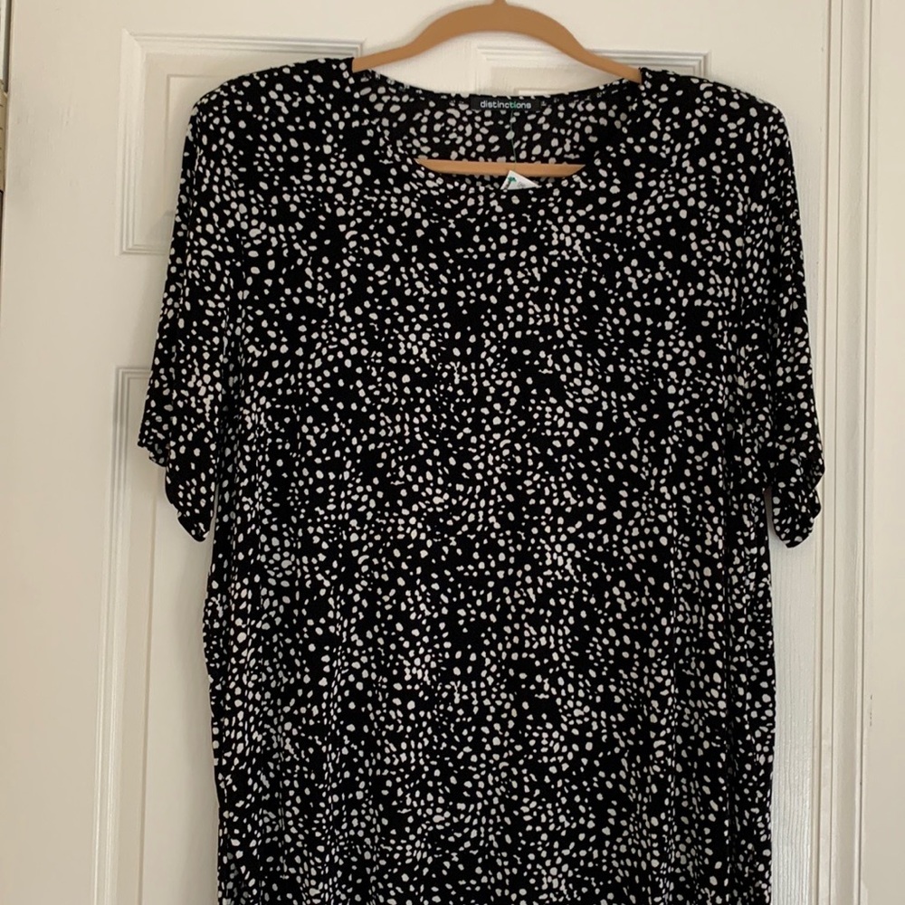 NWT slinky tunic with short sleeves (plus)